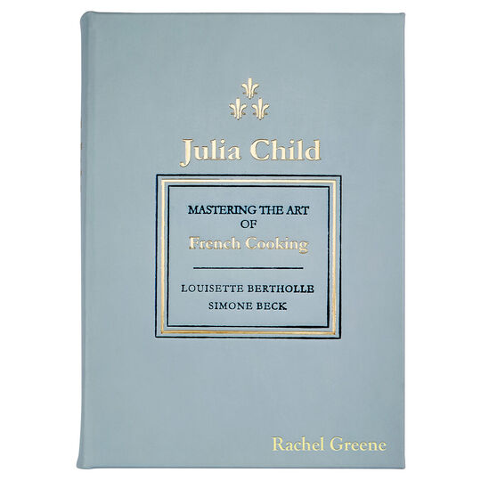 Mastering the Art of French Cooking Personalized Leather Book